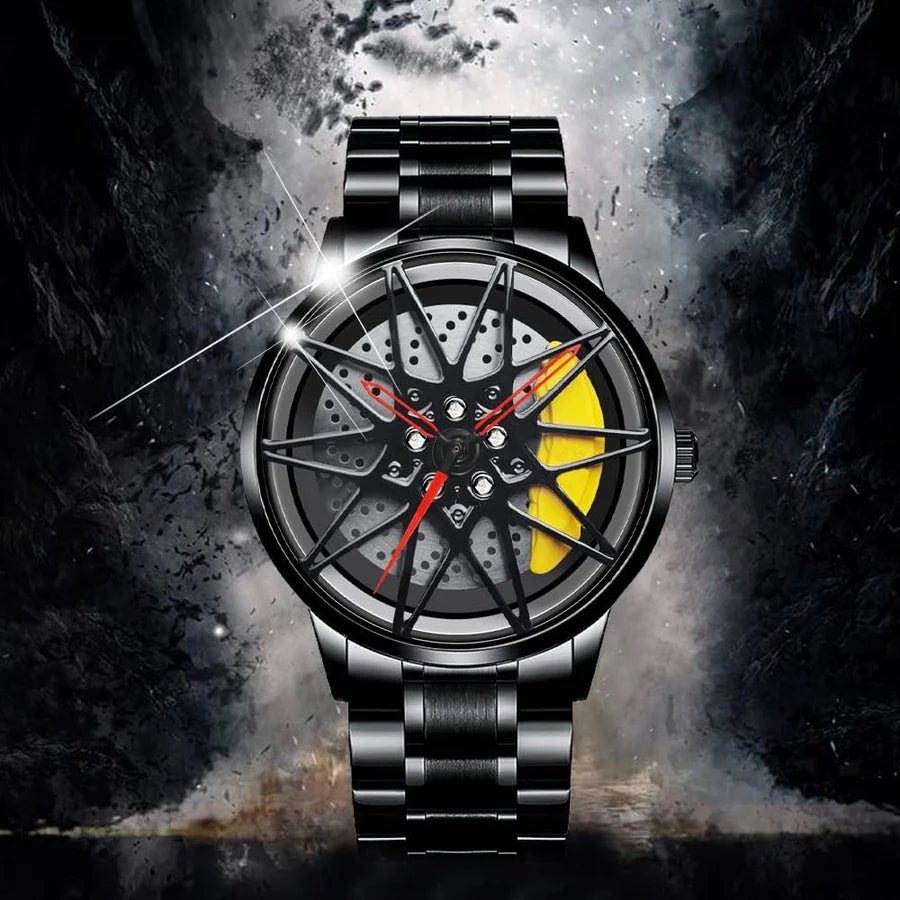 SKMEI New Car Wheel Watch with Rolling Creative Fashion Analog Watch