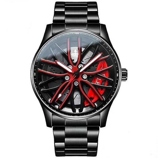SKMEI New Car Wheel Watch with Rolling Creative Fashion Analog Watch